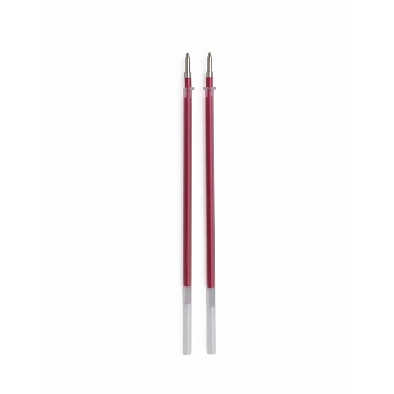 Set of 2 Gel Pen Refills [0.5mm Metallic Red] | Archer & Olive