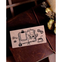 Hi Bear [Travel Journaling Collection] Wood Stamp | Eileen Tai