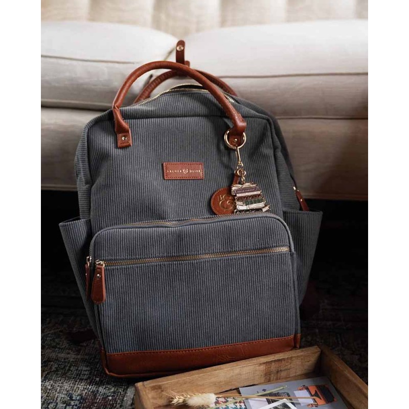 Quiet Corners [Gray] Backpack | Archer & Olive