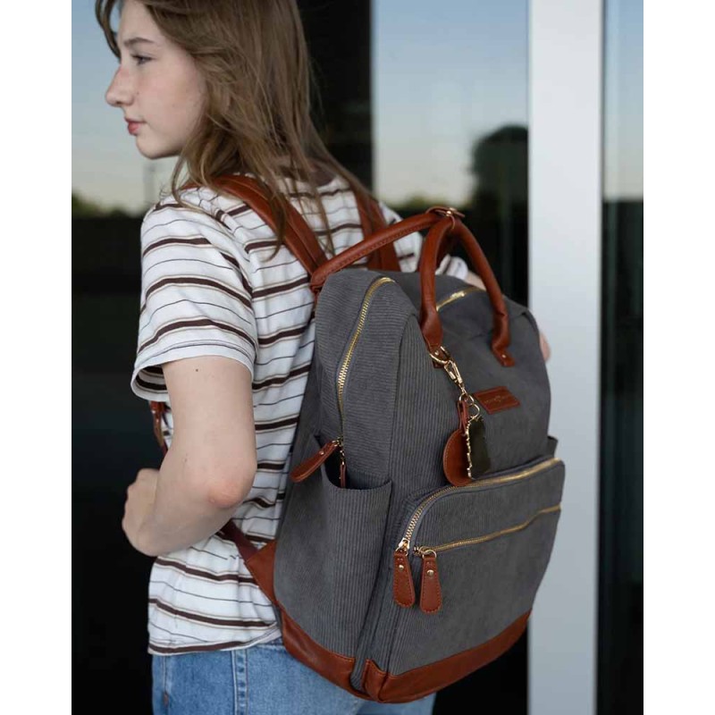 Mochila Quiet Corners [Gray] | Archer & Olive