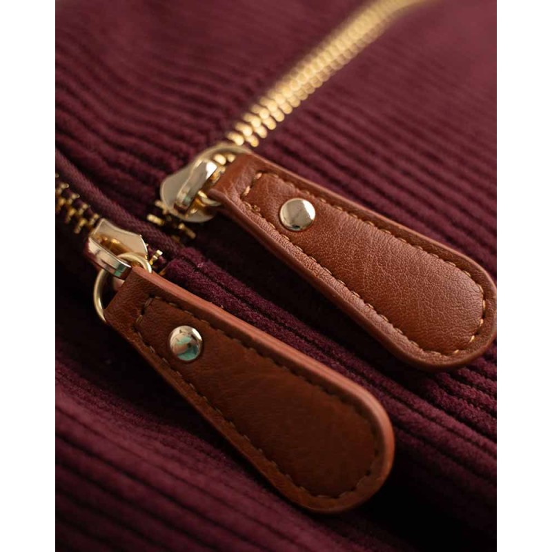 Mochila Quiet Corners [Maroon] | Archer & Olive