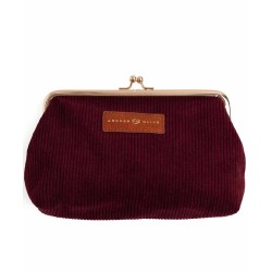 Estuche Quiet Corners [Maroon] | Archer & Olive