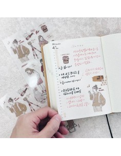 Print-on Berry Milk Tea | Bon Bon Stickers