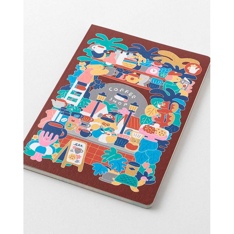 Coffee Shop Notebook [B6] [Yuru Log] | Midori