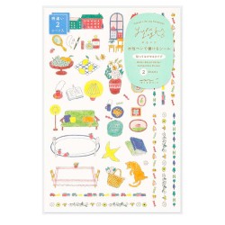 Daily Life Stickers [Yuru Log] | Midori