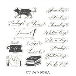 Sticker Roll Calligraphy [Yuru Log] | Midori