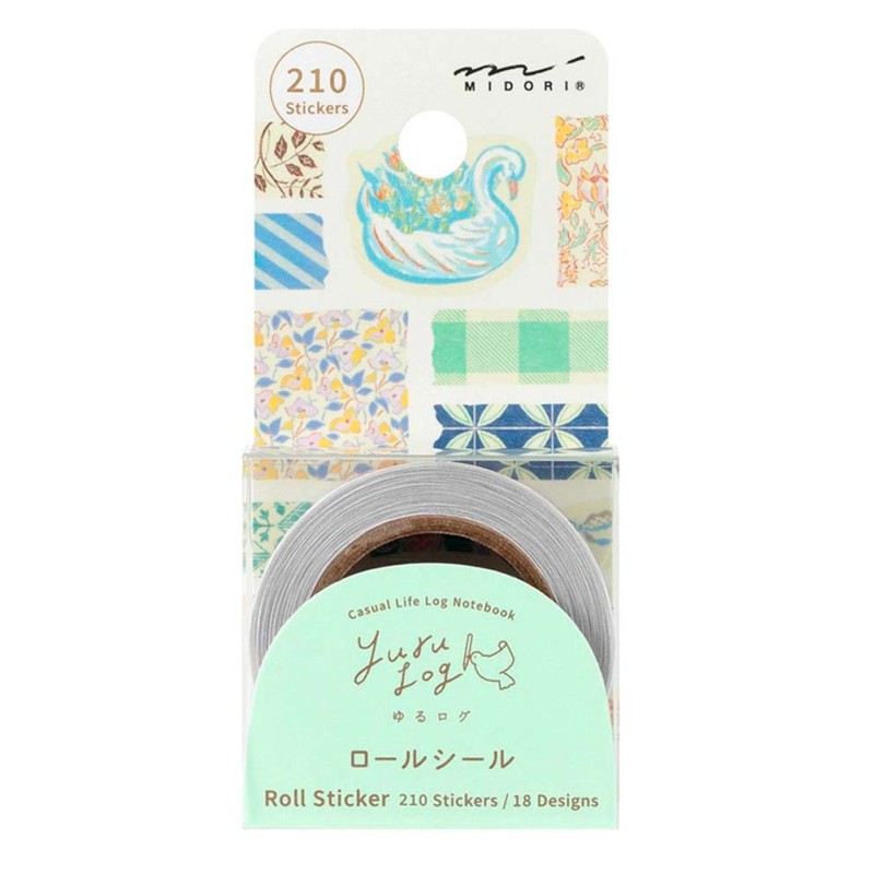 Sticker Roll Antique [Yuru Log] | Midori