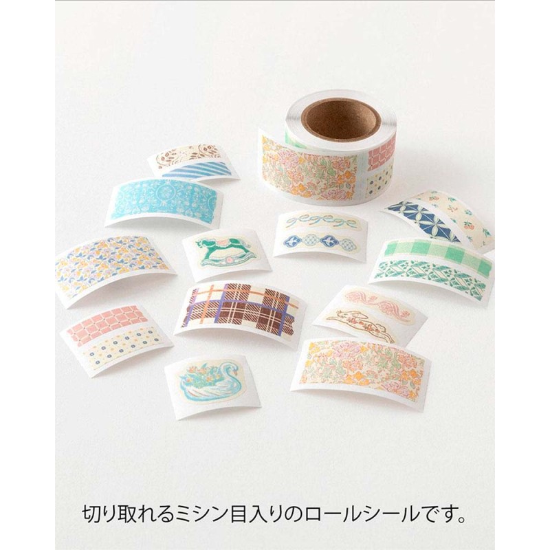 Rollo de Pegatinas Antique [Yuru Log] | Midori