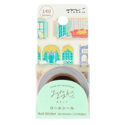 Window Views Roll Stickers [Yuru Log] | Midori