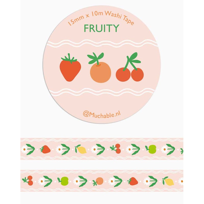Fruity Washi tape | Muchable