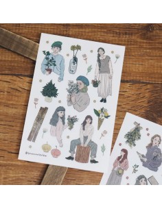 Pegatinas Transferibles Flowerholic | Bon Bon Stickers
