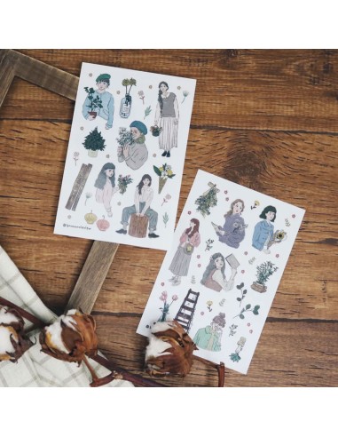 Print-on Stickers Flowerholic | Bon Bon Stickers