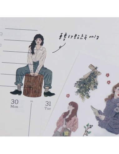 Print-on Stickers Flowerholic | Bon Bon Stickers