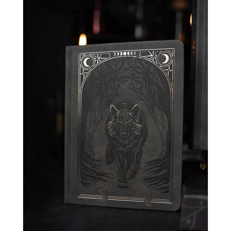 Wolf in the Night Notebook [All Sizes] | Archer & Olive
