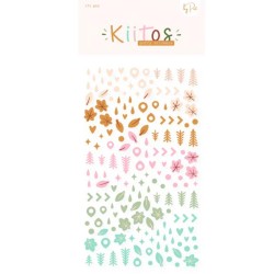 Kiitos Basic Puffy Stickers | Scrap by Pat