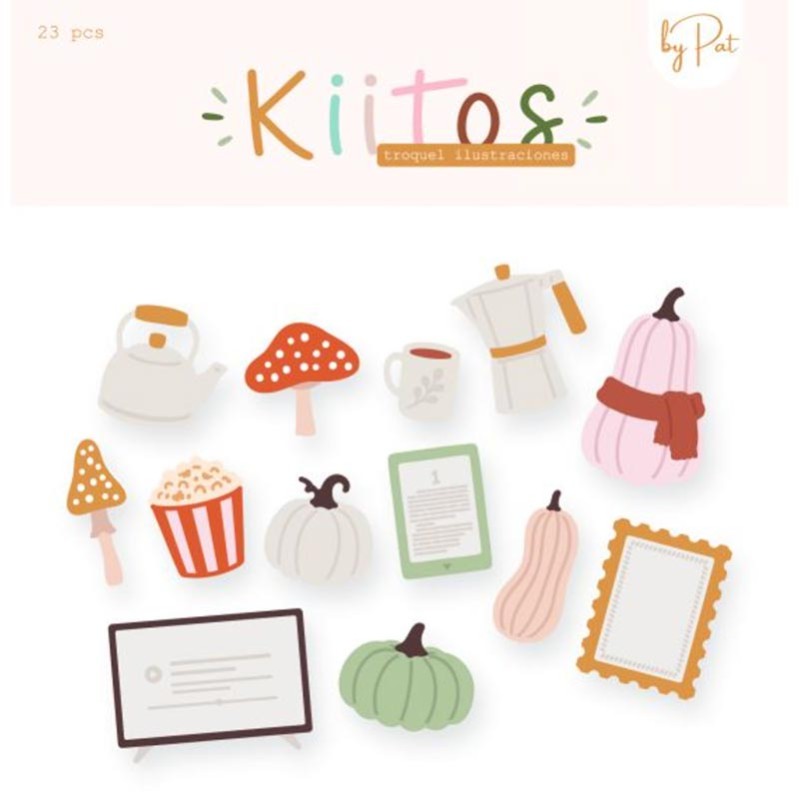 Troquel Ilustraciones [Kiitos] | Scrap by Pat