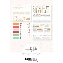 [Kiitos] Print-on Stickers Set | Scrap by Pat