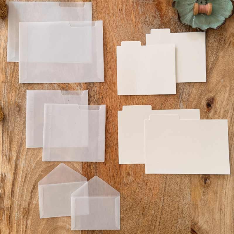 Set de Sobres Vellum [Basic] | My Lovely Journal