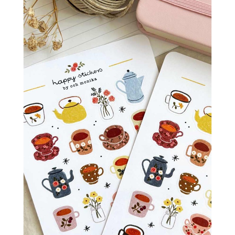 Pegatinas Little Teacups | Och Monika