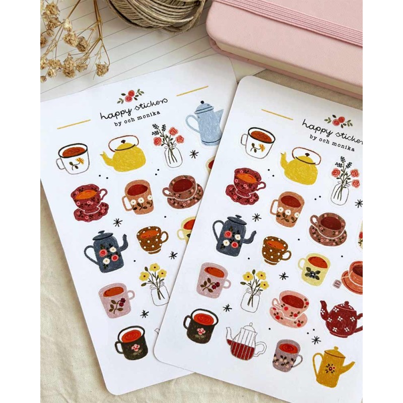 Pegatinas Little Teacups | Och Monika