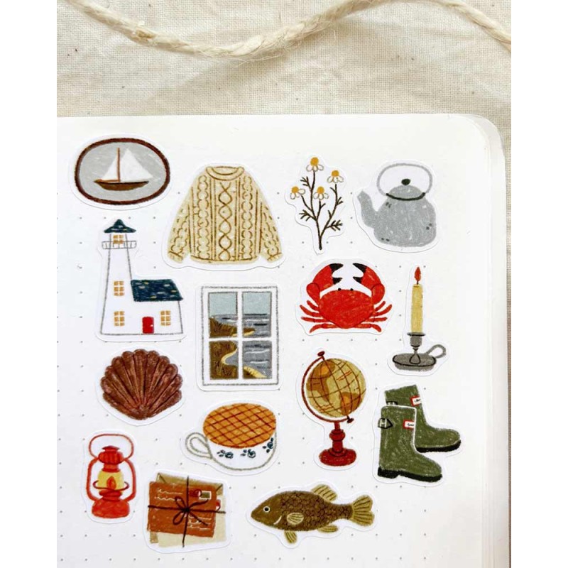 Lighthouse Keeper Sticker Sheet | Och Monika