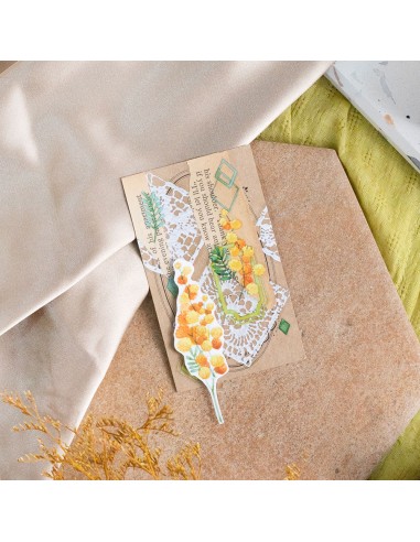 Acacia flower Masking Tape PET (Brillo) | Loi Design