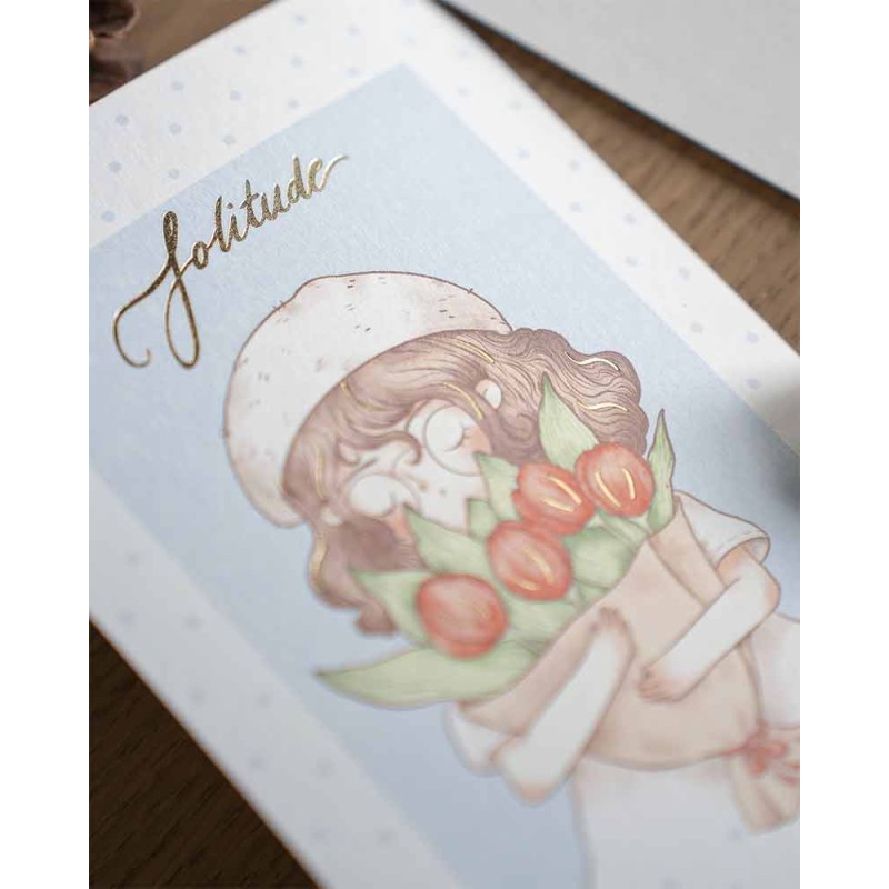 Tarjeta Postal Solitude | Sho Little Happiness