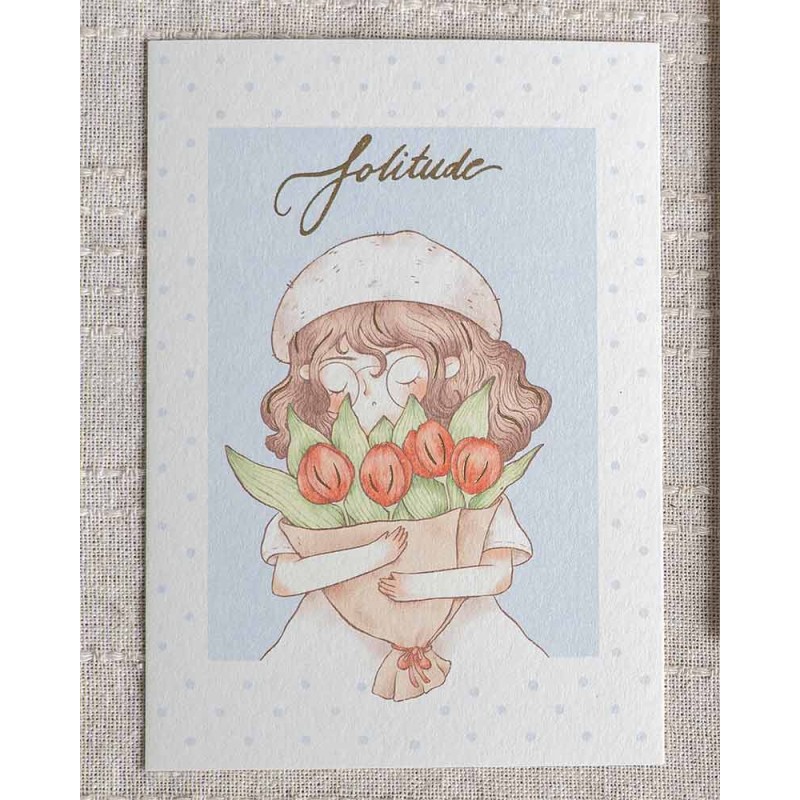Tarjeta Postal Solitude | Sho Little Happiness