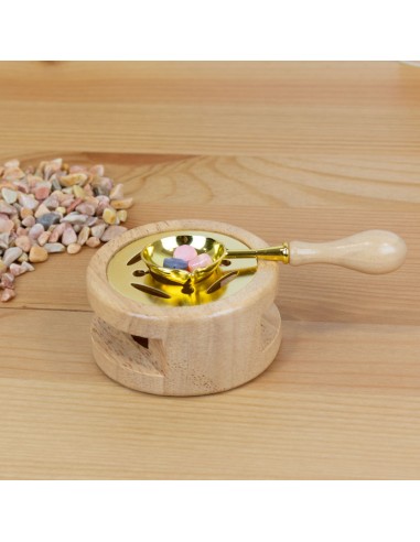 Soporte Madera para cuchara de Lacre | Bunbogu