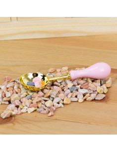 Cuchara Rosa para Lacres | Bunbogu