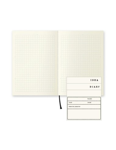 Libreta A6 MD Journal (Cuadriculado A) | Midori