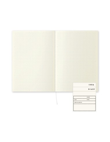 Libreta A5 MD Journal (Cuadriculado A) | Midori