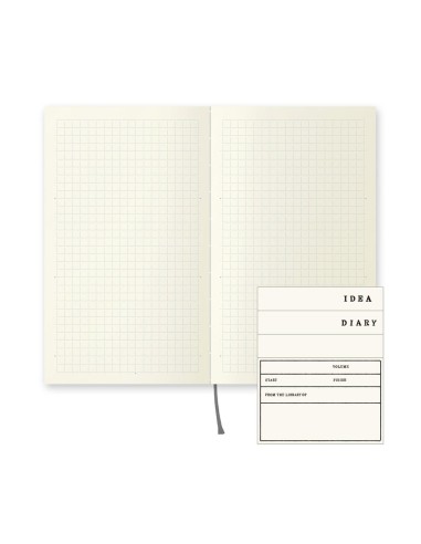 MD Notebook B6 Slim Gridded A | Midori