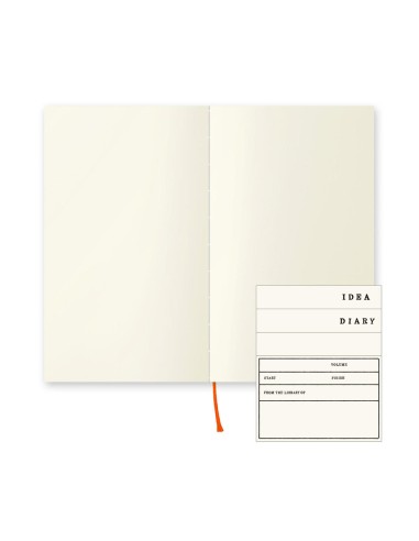 MD Notebook B6 Slim Blank A | Midori