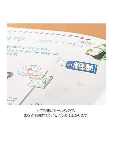 Pegatinas Transferibles 2587 Stamps | Midori