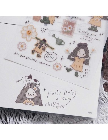 Print-on Stickers Margaret & Mary | Bon Bon Stickers