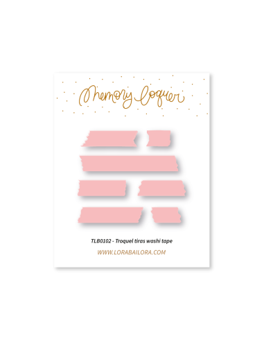 Washi tape Strip Die | Lora Bailora