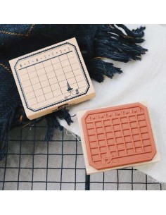 Wood Stamp Special Goose Monthly | Bon Bon Stickers