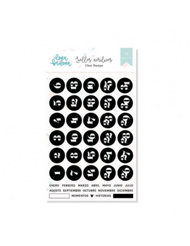 Documenta [ES] Acrylic Stamps | Lora Bailora