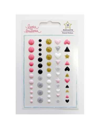 Enamel Shapes Elegante | Lora Bailora