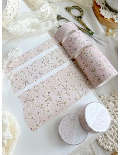 Pink Sakura Floral Washi Tape | Leela Journals