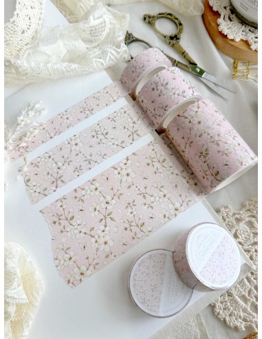 Washi Tape Pink Sakura Floral | Leela Journals