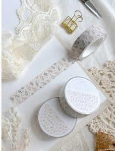 Pale Pink Floral Washi Tape | Leela Journals
