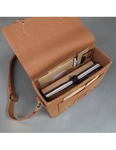 *DEFECTIVE* CLASS Messenger Tan | Absent Studio