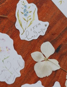 Bucle Washi tape Just need to wait | Meow Illustration