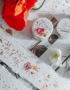 Bucle Washi tape Dark Chocolate | Meow Illustration