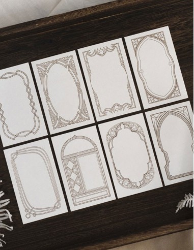Cards Letterpress Luminaire | Loi Design