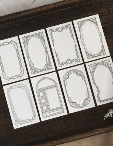 Cards Letterpress Luminaire | Loi Design