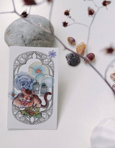 Cards Letterpress Luminaire | Loi Design