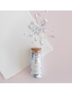 Bottle of 3grs Silver Flakes | Lora Bailora